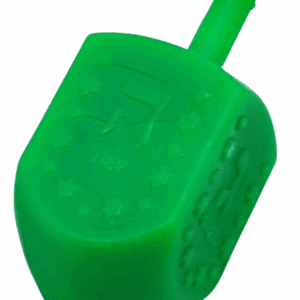 Green Plastic Dreidel